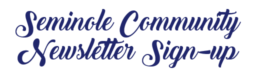 Seminole Community Newsletter Sign-up Logo