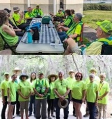 Photos of CERT members