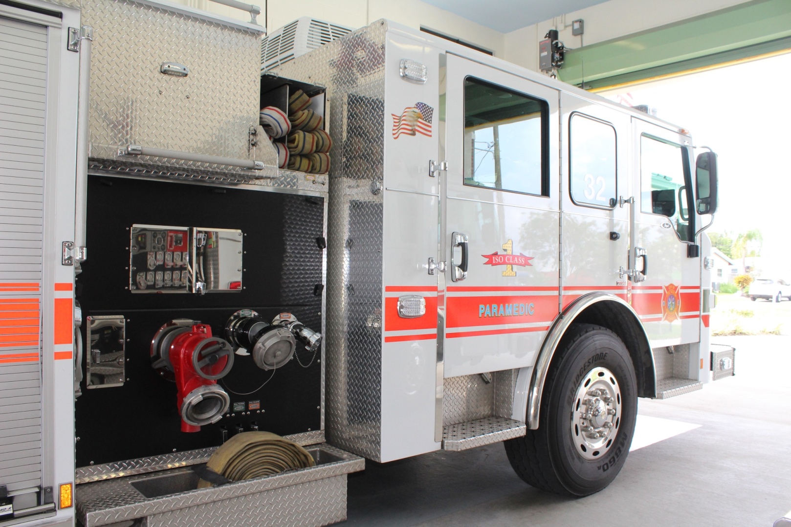 Front of Fire Station 32