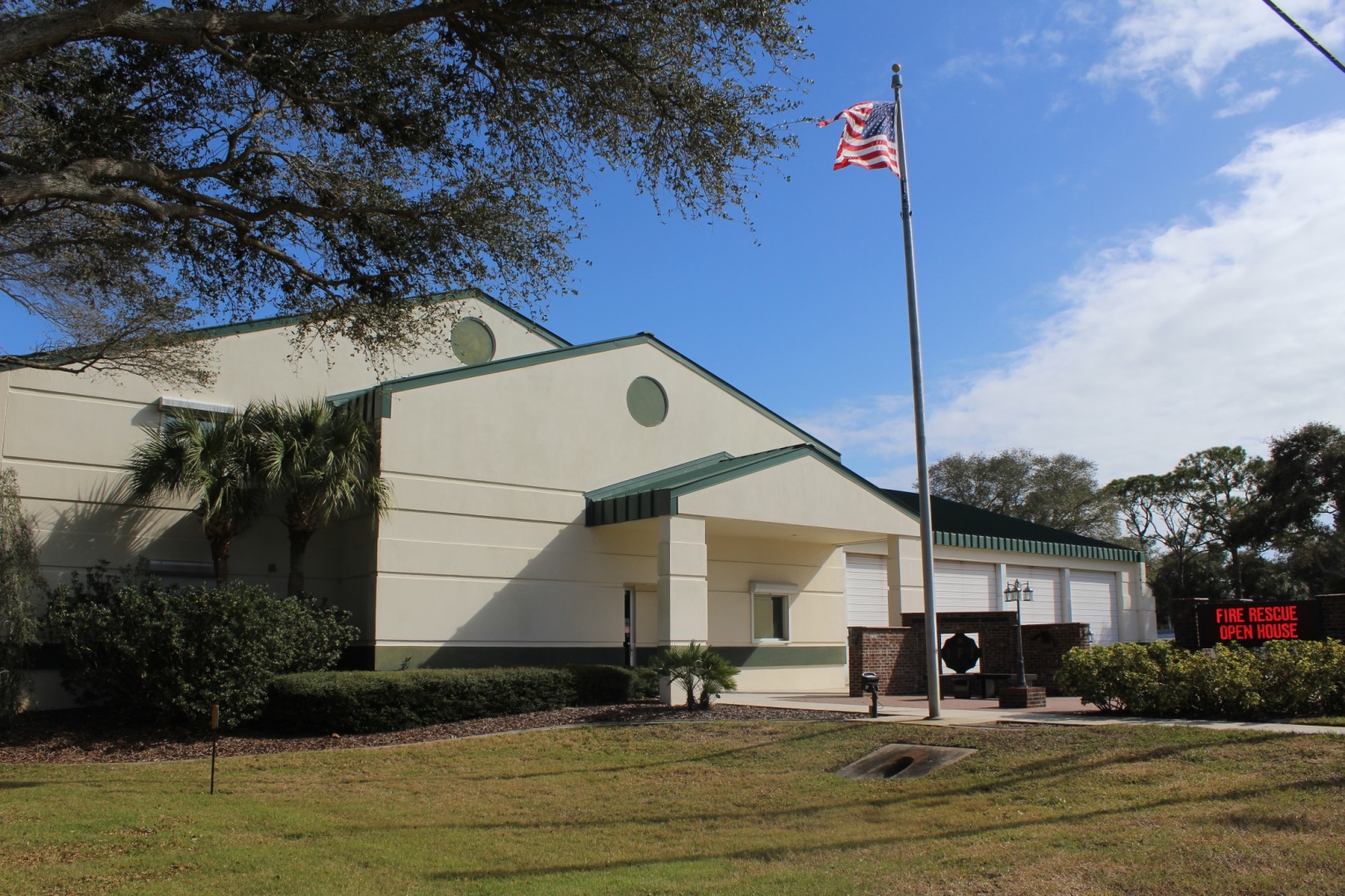 Front of Fire Station 29